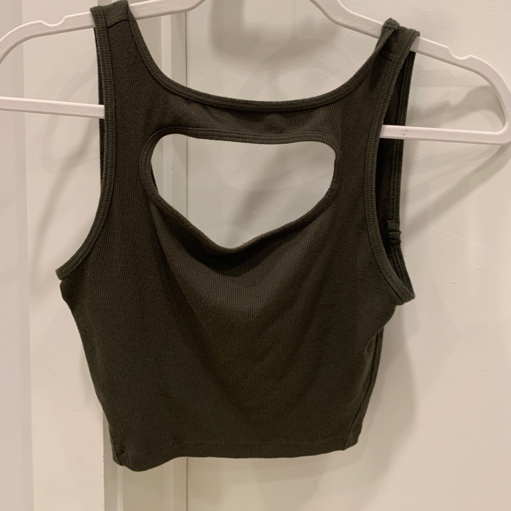 Lululemon LA Cutout Front Crop Top